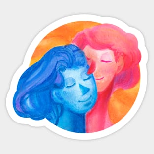 Sweet couple Sticker